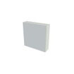 Nemo Start badkamermeubelset - 60x65x49.5cm - 2 lades - greeploos - 1 wasbak wit glans - 1 kraangat - met spiegelkast - MDF standard white SW911700