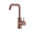 Hotbath Archie Mitigeur de lavabo avec bec orientable, sans vidage BCP Cuivre brossé PVD SW798789