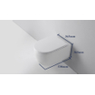 QeramiQ Dely Zitting - softclose - quickrelease - slim - mat wit OUTLETSTORE STORE43569