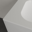 Villeroy & Boch Finion Meubelwastafel - 1200 x 500 x 160 mat stone white (wit) CeramicPlus - met verdekte overloop - ongeslepen SW209581