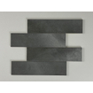 Terravito Parnaso carreau mural - 7.5x30cm - 8.6mm - gris SW890833