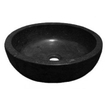 Wiesbaden Raw vasque à poser ronde 40x12 cm pierre dure adoucie SW95993