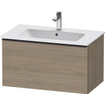 Duravit D-neo Meuble sous vasque 81x46.2x44cm 1 tiroir Chêne (terra) mat SW640832