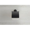 Duravit Starck T Porte-rouleau de toilette - avec couvercle - noir mat SW297081