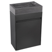 Differnz Hura Lavabo pour WC - 40x22x11cm - pierre calcaire - gris SW1236898