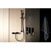 Hansgrohe Pulsify Select ensemble de douche glijstangset 3 jets Relaxation 10,5 cm avec glijstang 90 cm Mat Noir SW651016