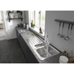 Hansgrohe M42 M429-H220 1-gats keukenkraan m. uittrekbare handdouche m. 360° draaibare uitloop chroom SW241693