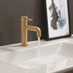 Crosswater MPRO INDUSTRIAL Robinet de lavabo - 15.9cm - Bec 11.2cm - laiton brossé SW451389