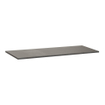 BRAUER Vulcanic topblad - 120x46x2cm - zonder kraangat - natuursteen - basalt antraciet SW16904