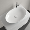 Villeroy & Boch Artis vasque à poser - ovale 61x41x12.5cm - sans trou de robinetterie sans trop-plein french linen SW68831