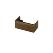 INK Wastafelonderkast - 90x45x37.6cm - 1 lade - push to open - met recht opdekfront - Eiken - Ash grey SW439323