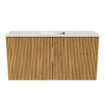 Mondiaz JOYA-DLUX 80cm meuble de toilette - couleur Chêne - Vasque FAYE position Milieu 1 trou de robinet couleur Ostra. SW1422223