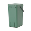 Brabantia Sort & Go Afvalemmer - 16 liter - hengsel - met beugel - fir green SW1117367