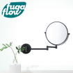 Fugaflow make-up spiegel - 20cm - rond - mat zwart - SW1204455