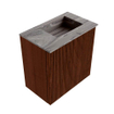 Mondiaz JOYA-DLUX Meuble de toilette 40cm - couleur Ruby - Vasque FAYE position Droite 1 trou de robinet couleur Sombra. SW1425642