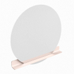 Miroir de salle de bain Mondiaz SPOT - rond 120cm - plan de miroir - couleur Rosee SW1235597
