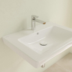 Villeroy & Boch Subway 2.0 lavabo - rectifié 65x47cm - avec trou de robinetterie avec trop-plein blanc 1025018