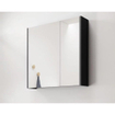 Adema Chaci Panneaux latéraux ensemble pour armoire de toilette noir mat SW812071