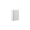 Saniclass Chaci Meuble de lavabo pour WC - 40x55cm - 1 porte - blanc mat SW1411216