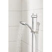 GROHE Vitalio Joy 110 Glijstangset - 60cm - ronde handdouche - 2 straalsoorten - gladde doucheslang - chroom/zwart 4357674