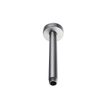 Fortifura Calvi Ensemble de douche à encastrer - thermostatique - bras plafond - douche principale de 30 cm - douchette ronde - flexible de douche lisse - Inox brossé PVD SW1412133