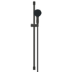 GROHE Vitalio Start 110 Ensemble de douche - 90cm - douchette ronde - avec 2 types de jet - flexible de douche lisse - noir mat SW1126916