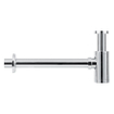 Differnz Helios Kit lave-mains - 37.5x18.5x9.5cm - Rectangulaire - 1 trou de robinet - Robinet chromé courbé - poignée croix - Pierre minérale Marbre SW333563