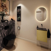 MONDIAZ TURE-DLUX Meuble toilette - 40cm - Oro - EDEN - vasque Lava - position droite - sans trou de robinet SW1103906