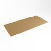 Mondiaz TOP 23 Plan sous vasque - 90x23.5x0.9cm - compatible comme plan de meuble - solid surface - Oro SW1020009