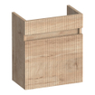 BRAUER Joy Wavy meuble lave-mains - 40x45x22cm - porte à droite - sans poignée - Forest Wheat SW1201310