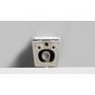 FugaFlow Efficiente Anta Compact Ensemble de WC suspendu - chasse profonde - sans bride - abattant slim - blanc brillant SW1569859