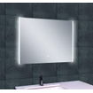 Wiesbaden Duo spiegel rechthoek met LED, dimbaar en spiegelverwarming 82 x 60 cm SW20782