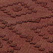 Sealskin aztec tapis de bain 60x90 cm en coton rose foncé SW699487