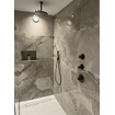 Wiesbaden Staafhanddouche 1 stand mat zwart SW158727