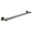 GROHE Essentials Porte-serviettes - 60cm - double - graphite brossé foncé SW98961