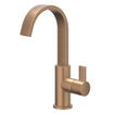 IVY Pact Mitigeur lavabo - bec cascade rotatif - coldstart - Cuivre mat brossé PVD SW1030853