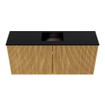 Mondiaz JOYA 90cm toiletmeubel - kleur Oak - Wastafel FAYE positie Midden Zonder kraangat kleur Urban. SW1421210