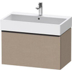 Duravit D-neo Meuble sous vasque 78.4x44.2x44cm 1 tiroir Lin mat SW640927