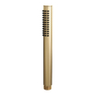 Brauer Gold Carving Robinet baignoire thermostatique bec 20cm avec douchette stick 1 jet et support Or brossé PVD SW715478
