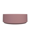 Arcqua Case waskom - 40x40cm - Rond - Cast marble Roze Mat SW767321