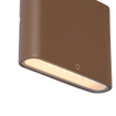 QAZQA Batt applique murale - 11,5x9x3cm - LED incluse - IP65 - brun rouille mat (cuivre) SW1187247