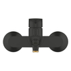 GROHE Start Edge Badmengkraan - Vitalio Joy badset - ronde handdouche - 3 straalsoorten - met houder - matte black SW1566478