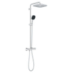 Grohe Vitalio Comfort 250 douchesysteem thermostatisch hoofddouche 1 straalsoort en handd. 2 straalsoorten chroom TWEEDEKANS OUT13616