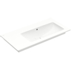Villeroy & Boch Venticello Lavabo pour meuble - cuve à droite sans trou de robinet - 100x50cm - trop-plein - céramique - blanc 1025137