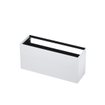 INK P2o Wastafelonderkast - 140x45x65cm - 2 lades - push to open - met rechte opdekfronten - MDF lak - Mat wit SW207464