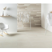Ceralto Quercio Edge Stroken - 4.7x59.7cm - 12.0mm - gerectificeerd - Licht beige SW393491