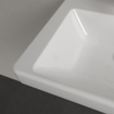 Villeroy & boch subway 3.0 lave-mains 50x40x14.5cm avec 1 trou pour robinet et trou de trop-plein céramique blanche+ SW702066