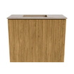 Mondiaz JOYA-DLUX Meuble de salle de bains 50cm - couleur Oak - Vasque FAYE position Gauche Sans trou de robinet couleur Arena SW1423834