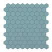 By goof mosaïque hexagonale jade 29.5x29.5cm carrelage mural mosaïque vert mat SW727426