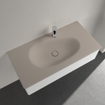 Villeroy & Boch Antao Lavabo pour meuble - 100 x 50 x 15 cm - Almond CeramicPlus - avec trop-plein dissimulé SW957911